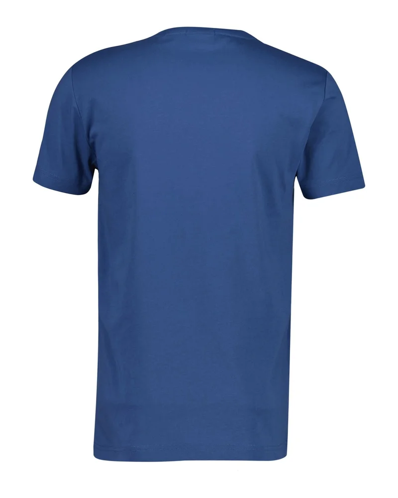 غانت Contrast Logo Short SleeveTshirt